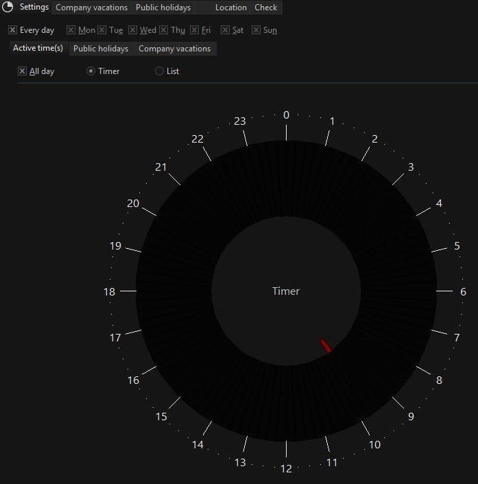 Time Ranges