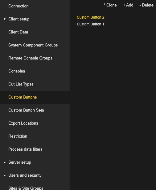 Main Window Layout